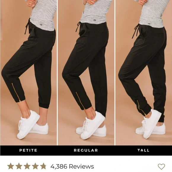 Albion Fit Navy/Denim Blue Jetsetters Joggers NWOT - Picture 9 of 9